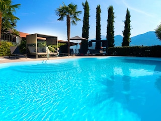 Schwimmbad mit Ausblick