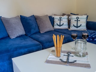 Liebevoll maritim eingerichtet