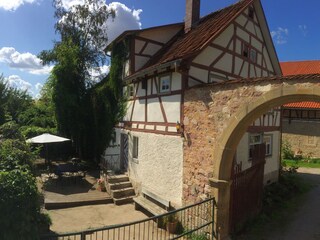 Holiday house Unsleben Outdoor Recording 1