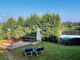 Garten und Schwimmbad