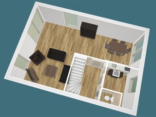 Appartamento per vacanze Ouddorp Pianta del piano 21