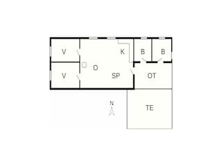 Holiday house Belland Floor Plan 11