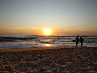 Sunset at the beach