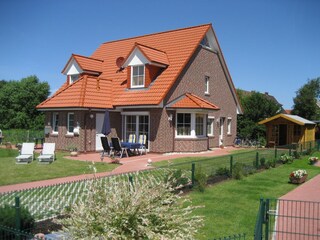 "Deich-Princess" holiday house, south side.