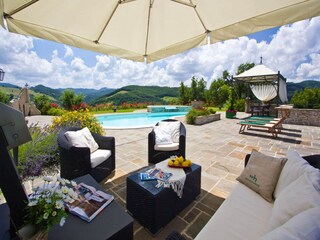 Villa Apecchio Grabación al aire libre 6