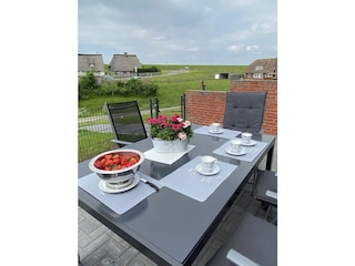 Blick von der vorderen Terrasse