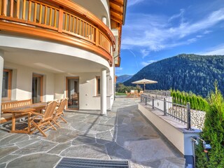 Outdoor seating area