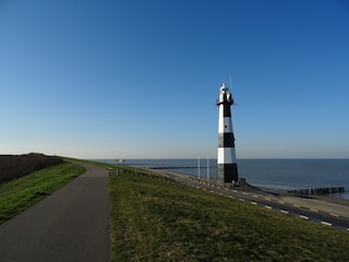 Leuchtturm von Breskens in Laufabstand
