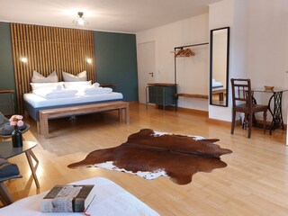 family room "Mina" with double bed and sofa bed
