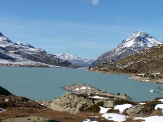 Stausee am Berninapass