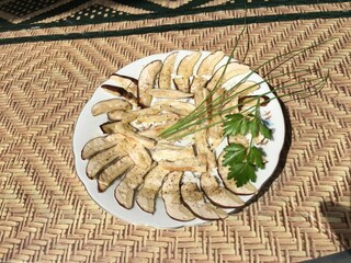 Crudité Porcini Mushrooms