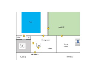 Vakantiehuis Hellevoetsluis Grondplan 23
