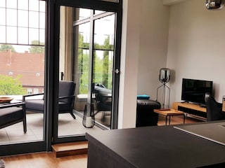 Blick aus der Küche