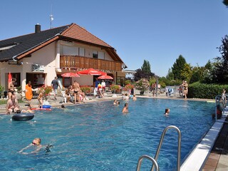 Pool im Campingpark, kostenlos für unsere Gäste