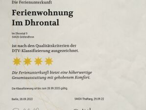 Apartment Ferienwohnung "Im Dhrontal" - Graefendhron - image1