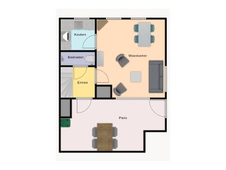 Maison de vacances Egmond aan Zee Plan d'étage 13