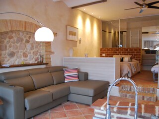 Studio apartment for 2-4 people