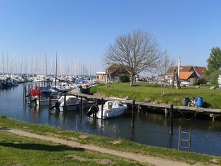 Unser kleiner Hafen - nur 1500 Meter entfernt