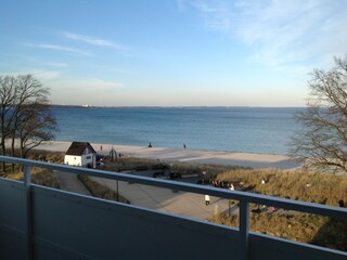 Balkon / Blick auf die Ostsee