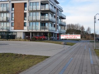Zufahrt Parkdeck